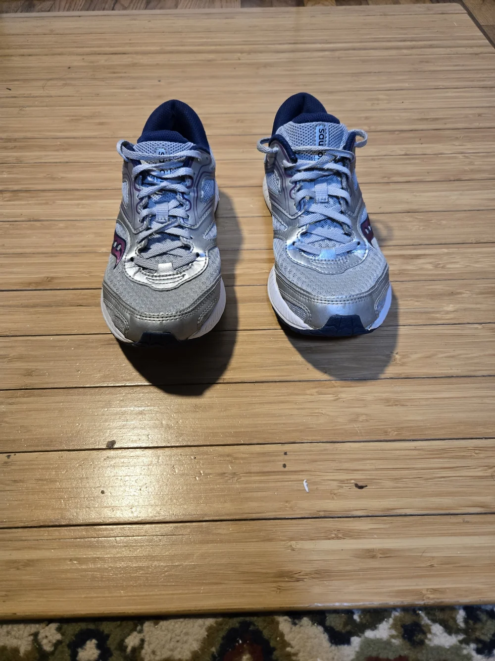 Saucony Men's Gray/Blue Running Sneakers